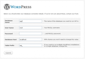 Secure WordPress Install using Database Prefix